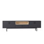 Hanah Home Soporte de TV Industrial Antracita 180 cm